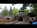 knoebels amusement park complete pioneer train ride filmed in 4k