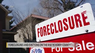 Foreclosures and evictions on the rise in Horry County