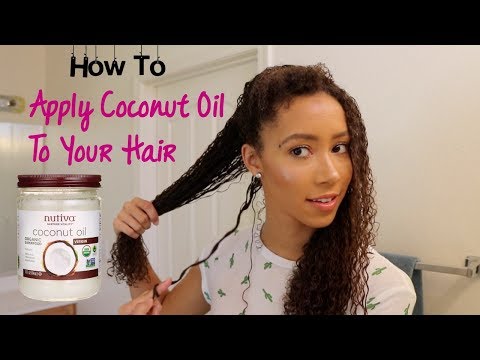 How to Apply Coconut Oil to your hair How to Apply Coconut Oil to your hair