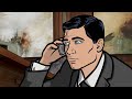 archer defuses malory s desk scene archer fx