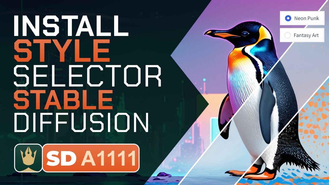Installing Style Selector Sdxl In Stable Diffusion Automatic1111 Step