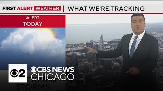 Waves of showers, thunderstorms expected for Chicago area