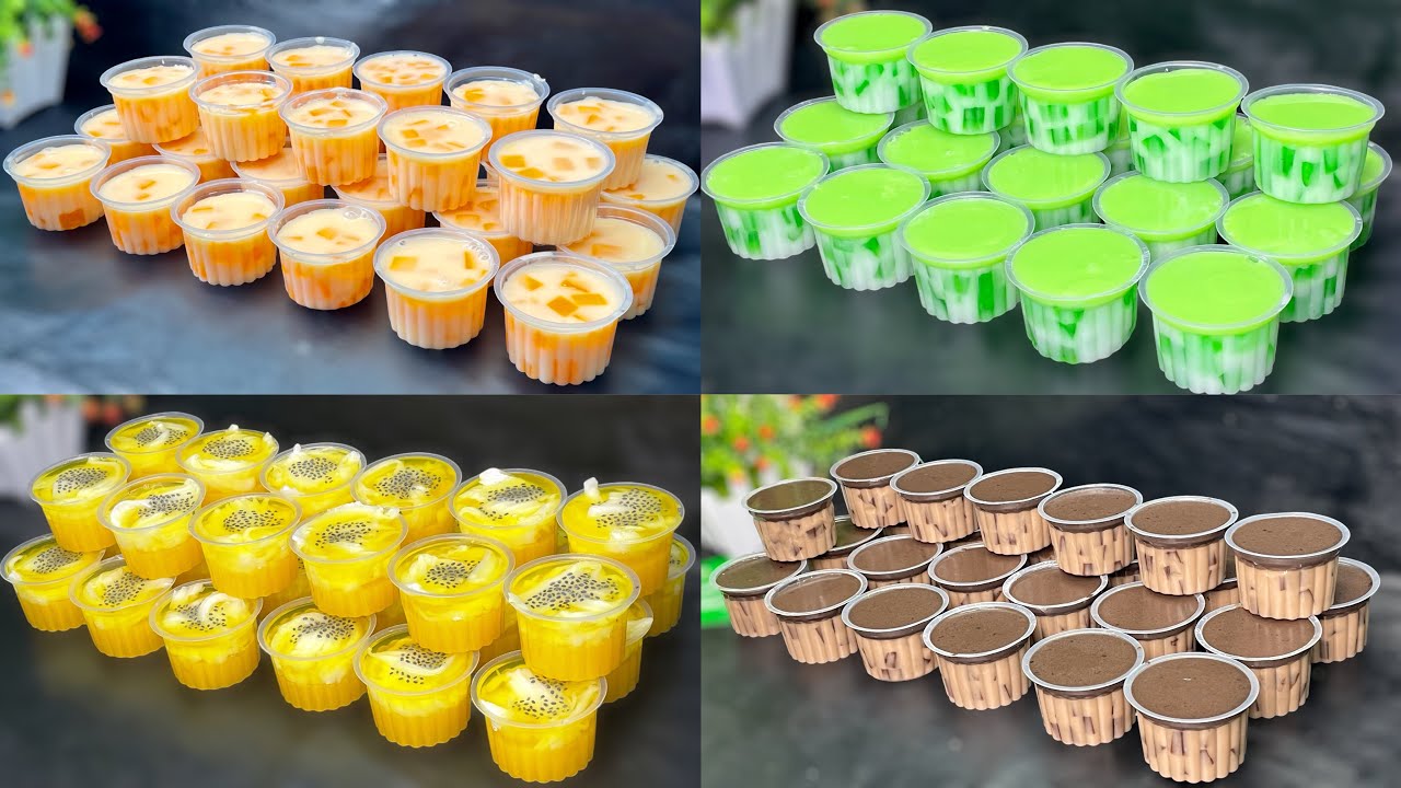 4 Resep Puding Kekinian Yang Simpel Untuk Ide Jualan - YouTube