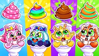 أغنية قوس قزح بو بو 💩🌈| اغاني أنجليزيه للأطفال | Toodler Cars - أغاني الحضانة