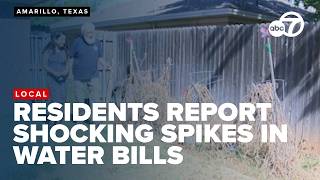 Amarillo residents report shocking spikes in water bills