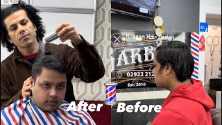 Learn how to cut the hair ‘ tutorial #learning #tutorial #barbershop #hairsalon