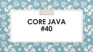 java tutorial for beginners 40 Inner classes in java