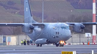 Alenia C-27J Spartan, TAKE OFF at Basel Airport (EuroAirport).