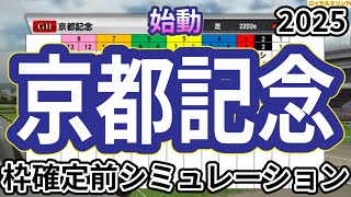 【京都記念2025】ウイポ枠確定前シミュレーション チェルヴィニア ソールオリエンス プラダリア ヨーホーレイク セイウンハーデス #3263