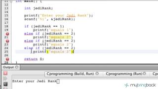 Learn C Programming Tutorial 1 17 If Else If Statement