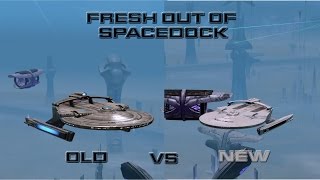 Miranda Class Starship New Skin - Old VS New!