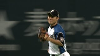 【プロ野球パ】田中賢介、守っても躍動！好守でメンディ助ける 2015/09/14 F-Bs