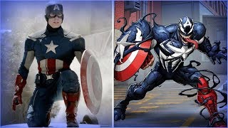 Superheroes Fusion || MARVEL || DC COMIC || Venom Look