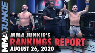 MMA Rankings Report: Edgar, Nemkov on move | Aug. 26, 2020
