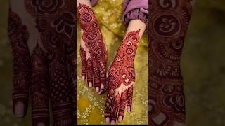 New trending back hand mehandi design❤❤❤#mehndi #shortsvideo#shorts #ytshorts #trending #instagram