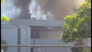 Huge fire at Christchurch's Ravensdown fertiliser plant