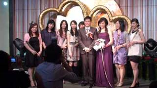 Elaine's Wedding_第二次進場 發棉花糖