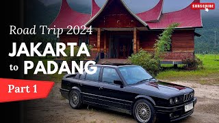 BMW E30 BARU SELESAI RESTORASI LANGSUNG ROAD TRIP KE PADANG