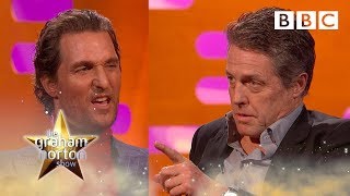 Cat or Dog person? Matthew McConaughey v Hugh Grant | The Graham Norton Show - BBC