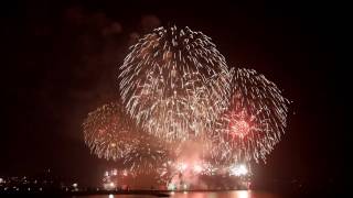 (1080P) 2/4 高雄煙火 - 大港花火 (Taiwan,Kaohsiung Fireworks) - 完整視野