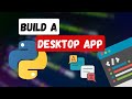 Build a Python Desktop Application in Minutes | Python GUI tutorial | Code with Josh