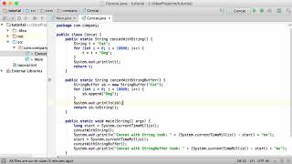 32.Java Tutorial - #32 - String vs. StringBuffer