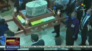 Venezuelan parishioners pay homage to Doctor Jose Gregorio Hernandez