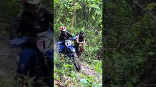 yz 125 kejebak hujan auto selip #fyp