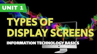 Types of Display Screens (Urdu/Hindi)