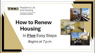 UCCS Housing Renewal Session 26-27