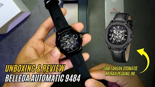 Unboxing Dan Review Jam Tangan Belleda 9484 Automatic