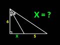 A Very Nice Geometry Problem | You should be able to solve this! | 2 Methods