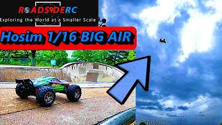 Hosim 1/16 Brushless RC MT - Skate Park BASH \u0026 Destruction!