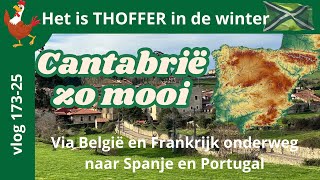 Vlog 173-25 Deel 3 Het is Thoffer in de winter. Naar #spanje en #portugal l