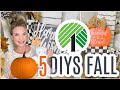 🍁5 DIY DOLLAR TREE FALL DECOR CRAFTS 🍁 I Love Fall ep 12 Olivia's Romantic Home DIY