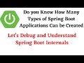 Types of Spring Boot Applications | Standalone, Web, and WebFlux | Let's Debug 🔥