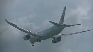 加拿大航空 Air Canada 787-9(C-FPQB) AC-17 溫哥華(YVR)→桃園(TPE) landing