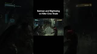 Batman: Arkham Knight - Killer Croc boss fight finale