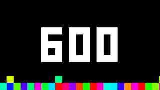 600 Seconds Timer ‐ Flowing Pixels