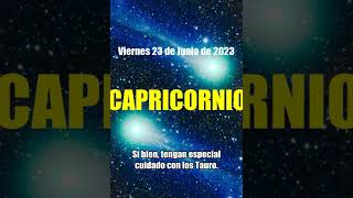 CAPRICORNIO HOY | PREDICCION | [HOROSCOPO CAPRICORNIO TAROT] 23 Junio 2023 #horoscopo #capricornio