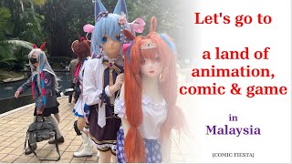 [4K] “Explore the World of Animation, Comics, and Games | Comic Fiesta 2024 at KLCC Park, Malaysia\