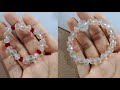 easy pearl bracelet | esy craft ideas