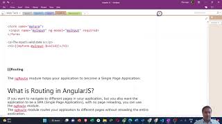 Angular JS Filters, Validation and Routing