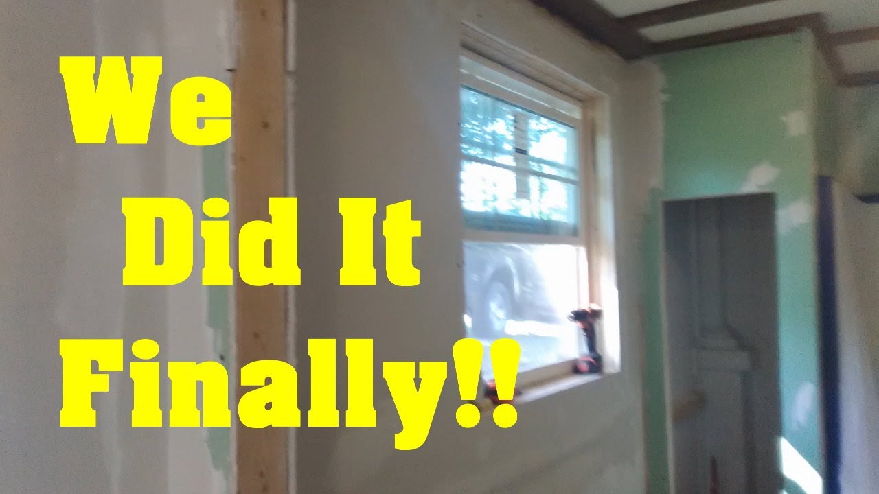 Finally, Done With The Bathroom Install - YouTube