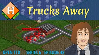 Trucks Away - 🚂 OpenTTD 🚄 UK Quad Challenge Lets Play S6 E48