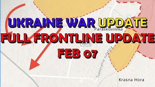 Ukraine War Update (20230207): Full Frontline Update