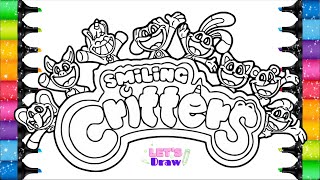 POPPY PLAYTIME Chapter 3 Coloring Pages | How to Color SMILING CRITTERS