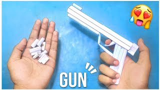 How to make paper gun easy and fast that shoots