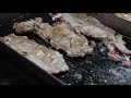 thailand street food famous steak in thailand สเต็กลุงหนวด ตลาดพูลทรัพย์ ปทุมธานี