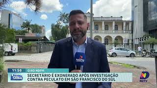 Polícia investiga desvio de dinheiro e materiais em São Francisco do Sul